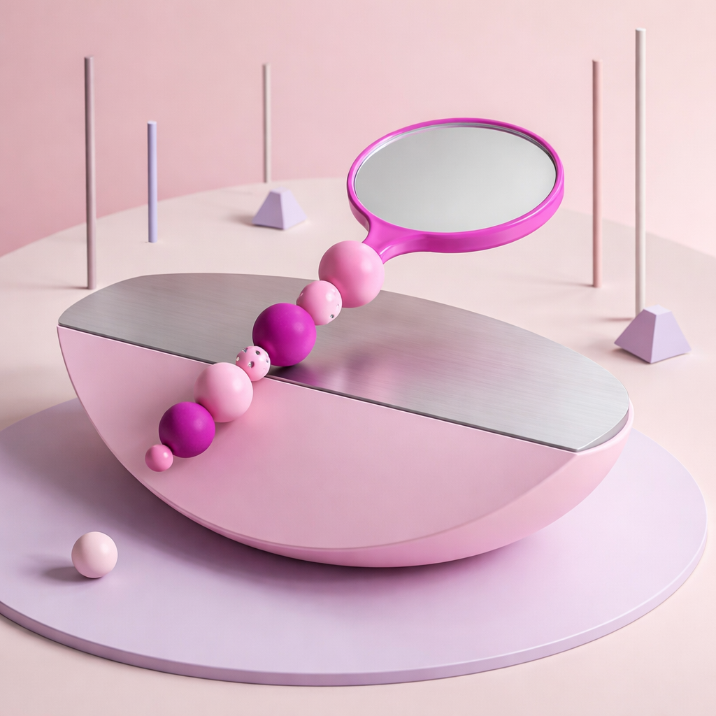 Pinky Mirror Balls HM